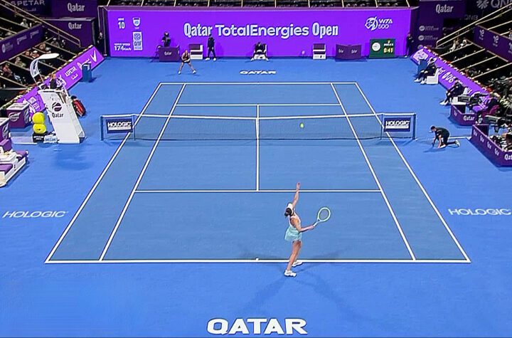 WTA Dubai – Friday, Feb. 18, 2022 final results – Open Court